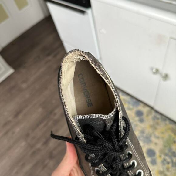 Vintage 00s Y2K Converse Mid Chuck 70 Punk Emo Hi Top Shoes - Picture 7 of 8